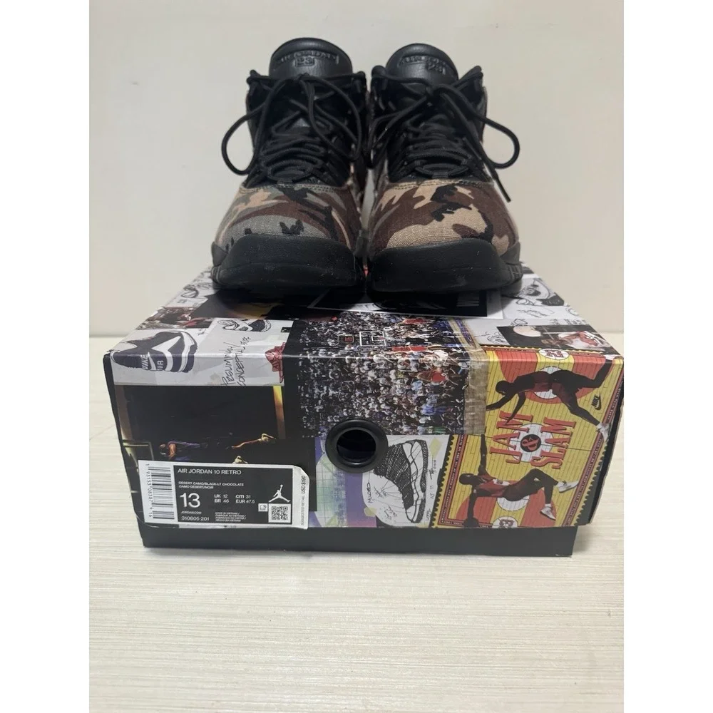 Air Jordan 10 Retro Woodland Camo Sz. 13‎